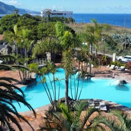 Three Bedroom With Sea View,near The Beach, Heated Pool Y Free Wifi In All Common Areas Apartmán Los Realejos