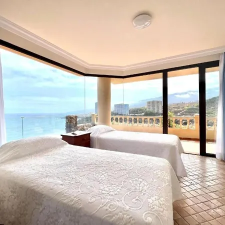 Apartmán Three Bedroom With Sea View,near The Beach, Heated Pool Y Free Wifi In All Common Areas Los Realejos