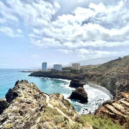 Apartmán Three Bedroom With Sea View,near The Beach, Heated Pool Y Free Wifi In All Common Areas Los Realejos